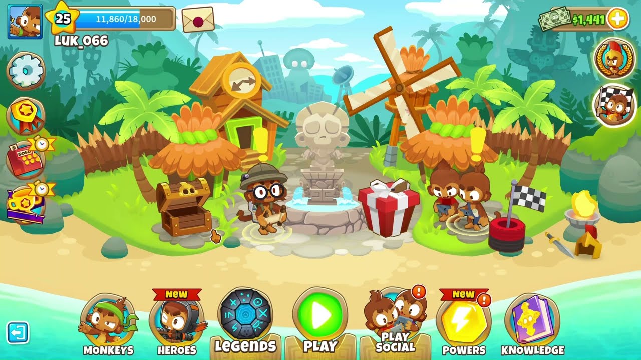 Bloons TD 6- Hard mapa
