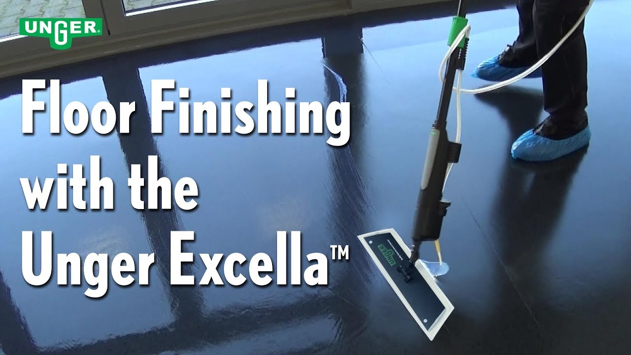 Unger Excella Floor Finishing Video