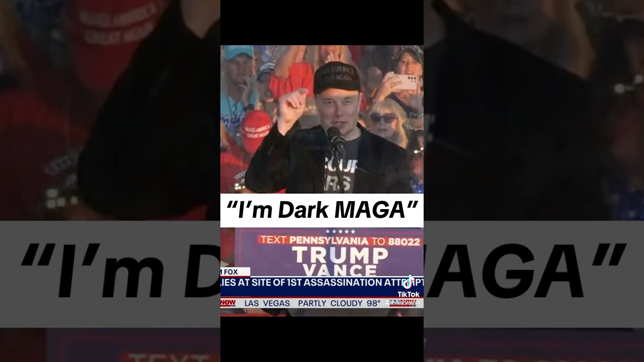 Trump introduces Elon Musk at Butler rally, &ldquo;I&rsquo;m Dark MAGA&rdquo;