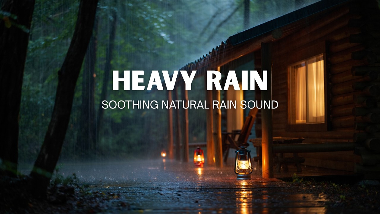 Light Rain Sounds | Calm Atmosphere for Relaxation
