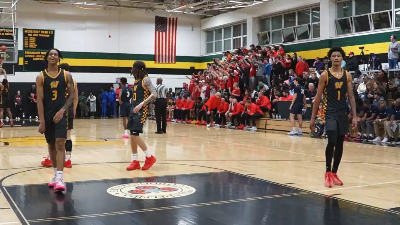 ARCHBISHOP WOOD vs SALESIANUM (DE) It Got Heated!!! JALIL BETHEA WENT OFF!! JOSH REED DUNK FEST