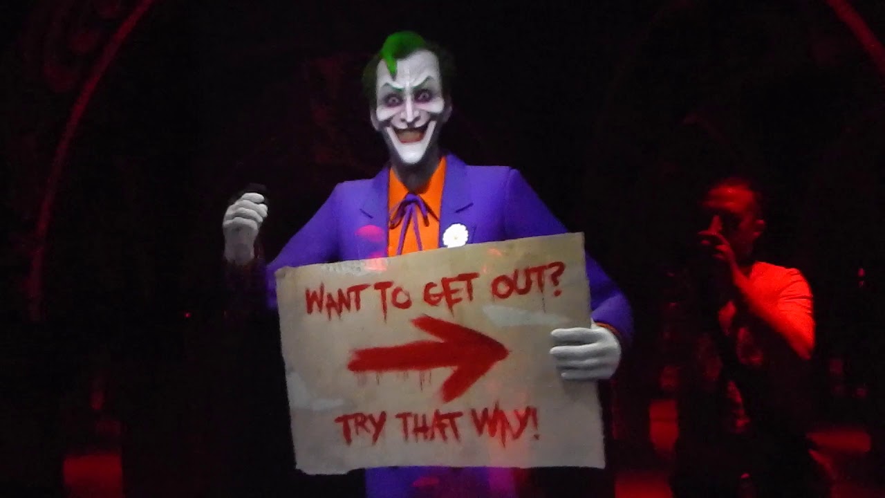 The Joker's Funhouse Walkthrough - Warner Bros World Abu Dhabi