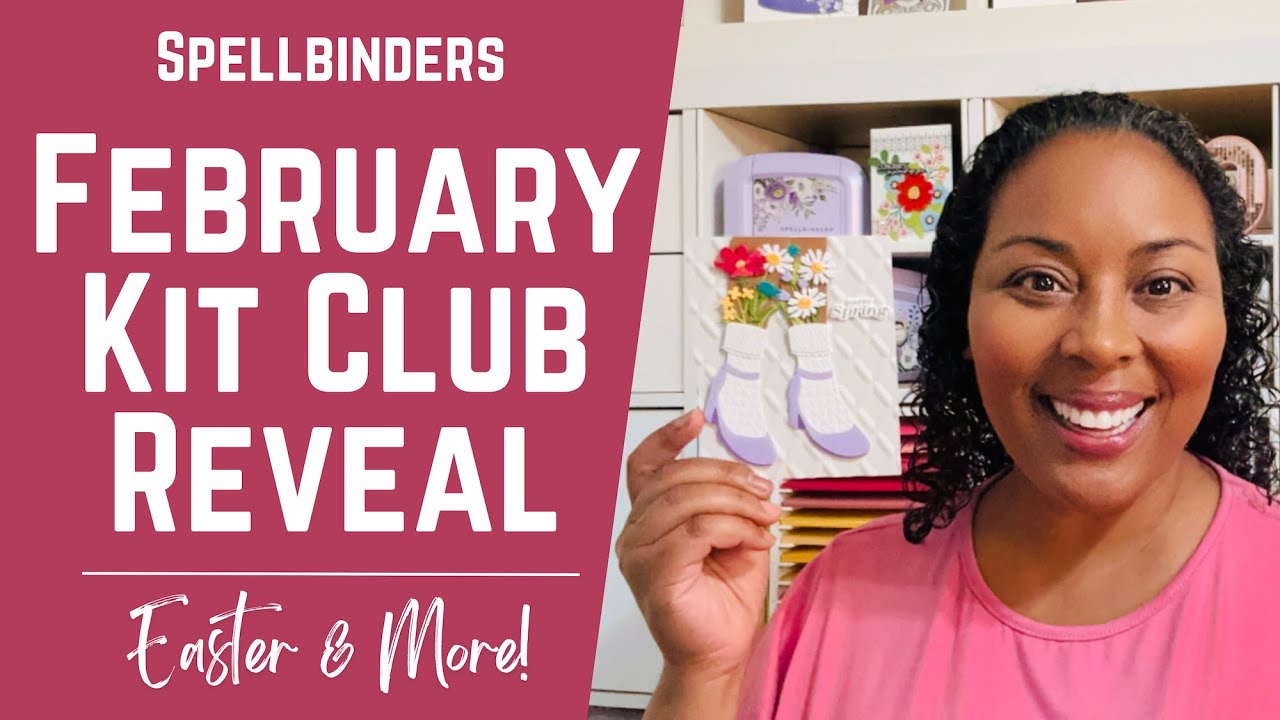 So Pretty! February 2025 Kit Club at Spellbinders | #teamspellbinders #neverstopmaking