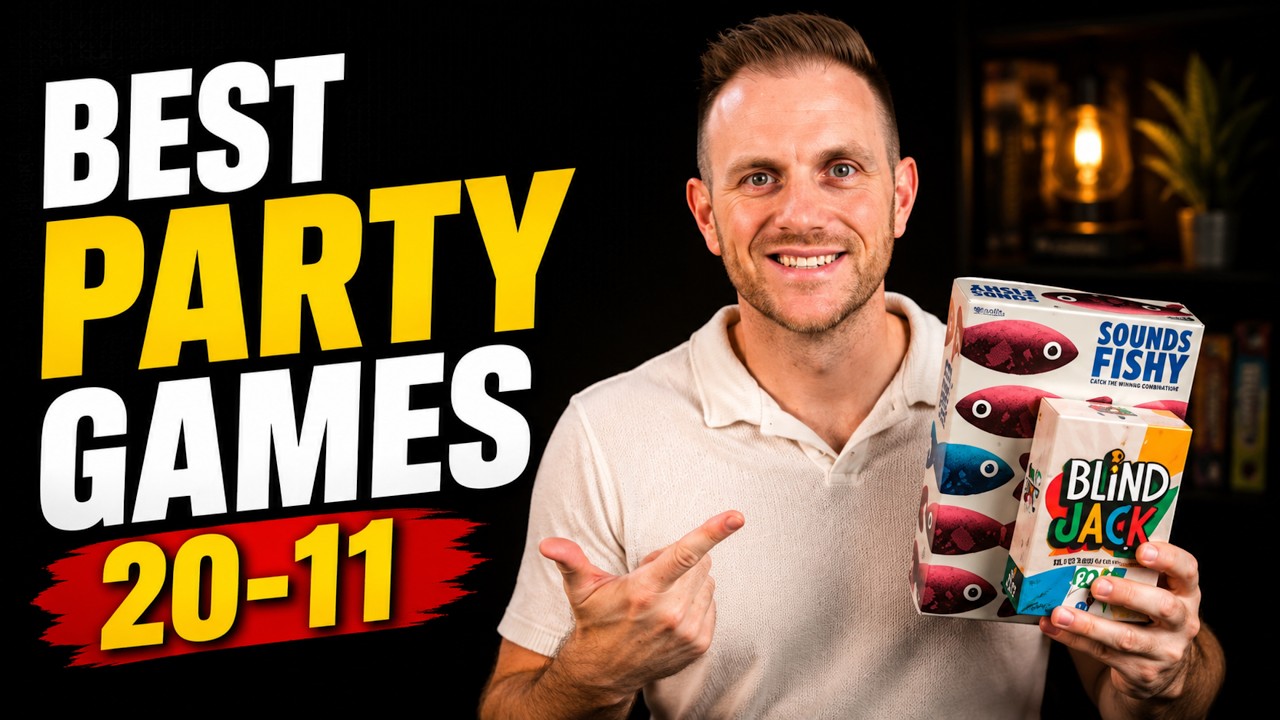 Top 20 Party Games You NEED for Game Night (20–11)