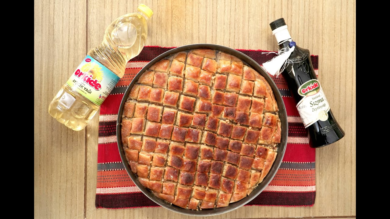 Ezberleri Bozacak Zeytinyağlı Kolay Baklava