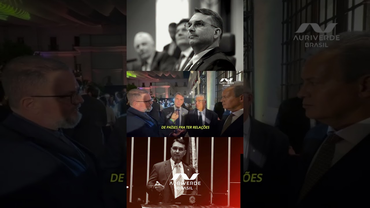 Lula cancelou ida ao Chile nesta semana, Flávio foi e falou com a Auriverde