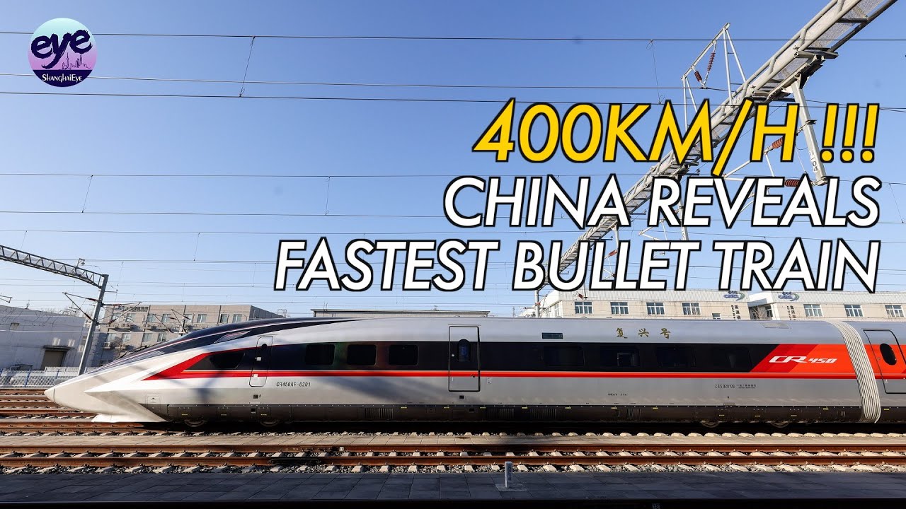 China unveils prototype of bullet train with operational speed of 400 km/h