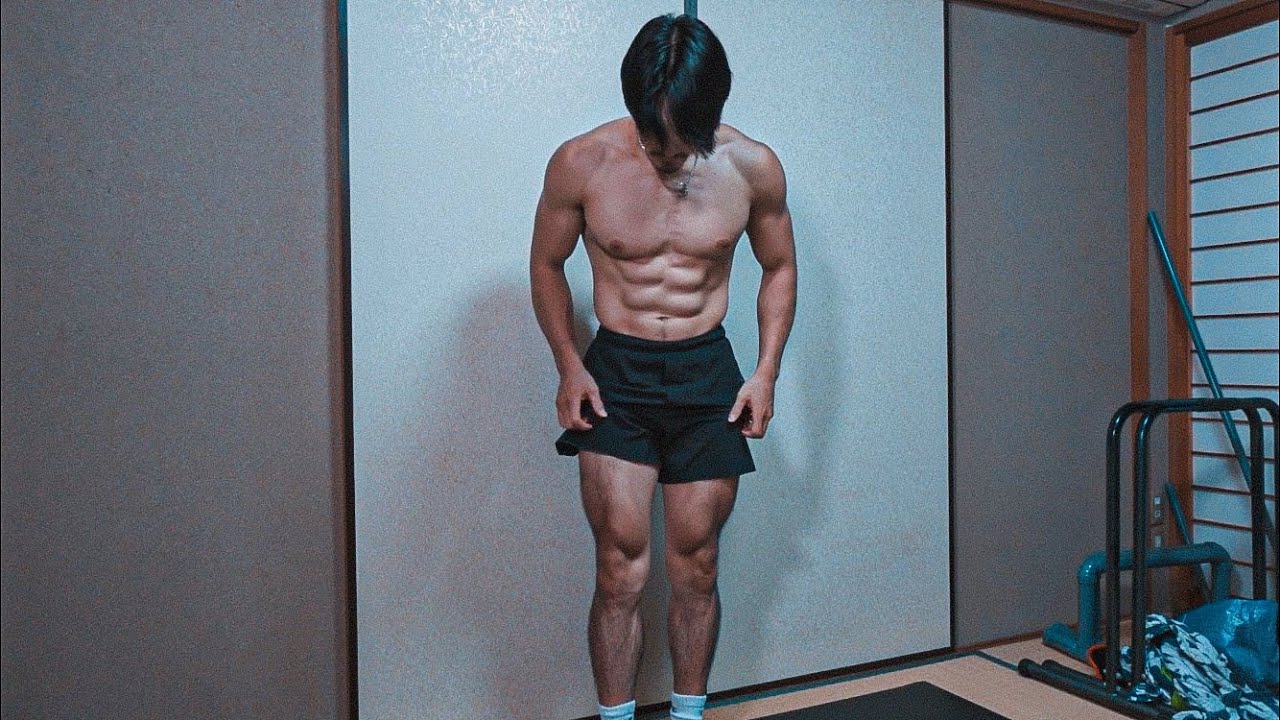 [ジャンプ無し] 普通のスクワットのみ！時短でめっちゃ効く下半身トレ！[カリステニクス]