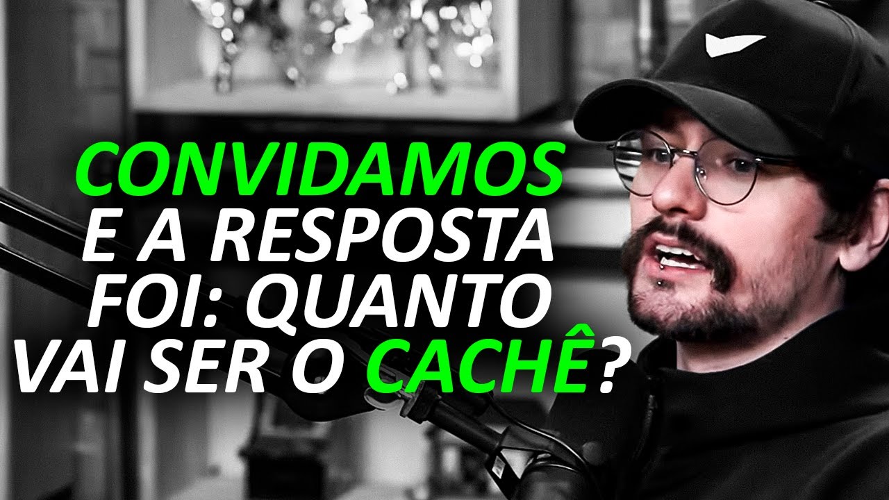 ÚNICO CONVIDADO QUE COBROU PRA IR NO FLOW