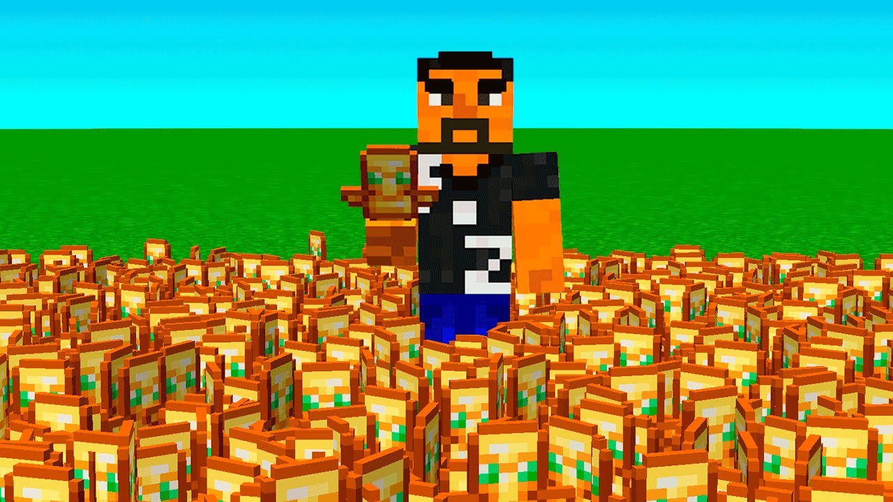 ¡MINECRAFT pero cada ÍTEM que sueltas se DUPLICA! 💎