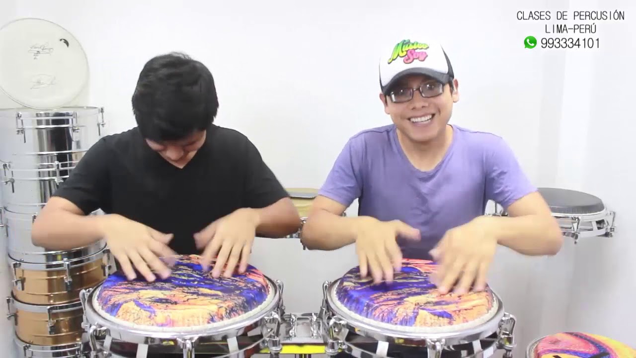 PRIMER EJERCICIO PARA DESARROLLAR TECNICA EN LAS CONGAS PEPON MUSIC