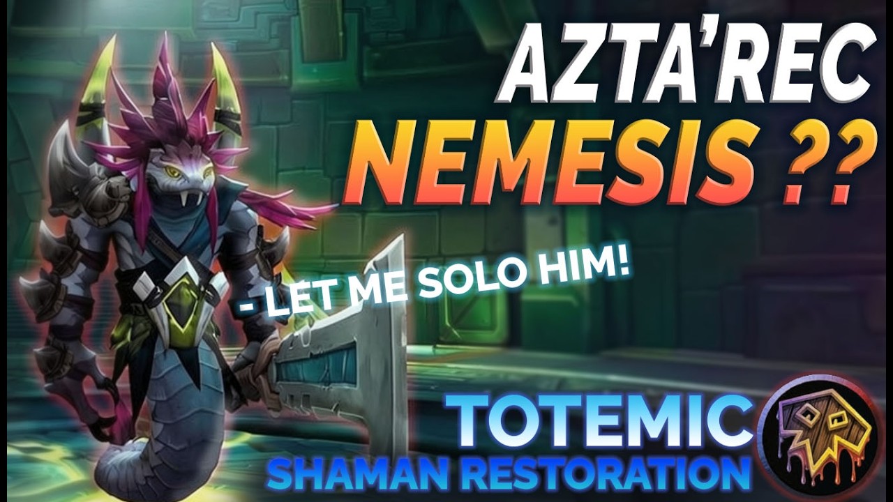 Let Me Solo Him Azta'Rec Tier ?? - Healer - RESTORATION Shaman POV