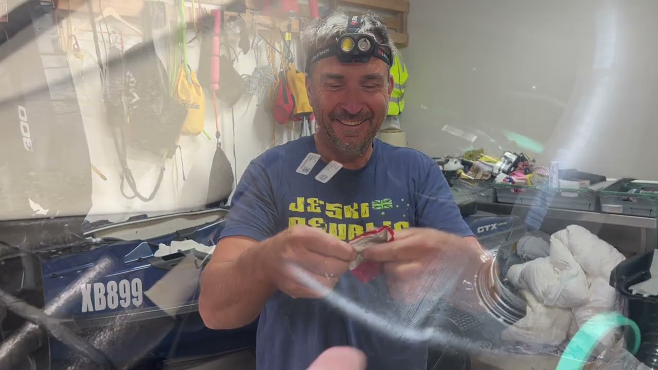 Shoreline Seadoo Gtx Auxiliary Bow tank install.
