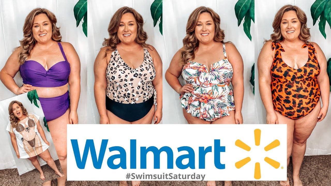WALMART PLUS SIZE SWIM HAUL! | SWIMSUIT SATURDAY | Taren Denise