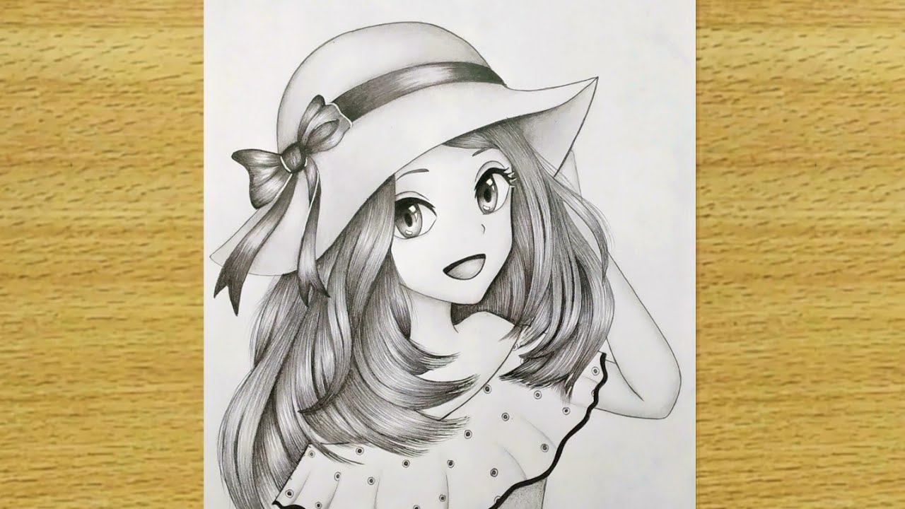 How to draw Anime girl | Easy | Step by step for beginners
