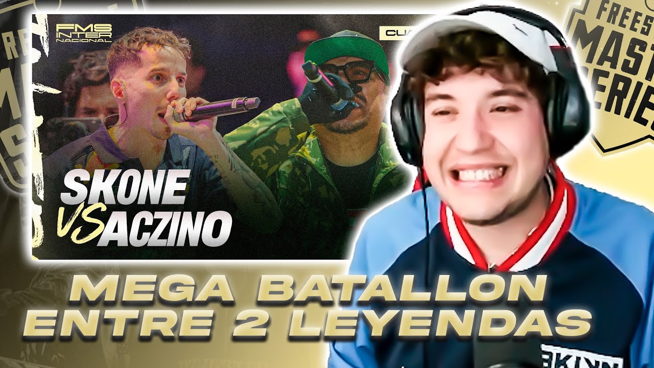LAS BATALLAS DE ANTES ERAN LAS MEJORES ♥️ SKONE VS AZCINO FMS INTERNACIONAL BATALLÓN ÉPICO
