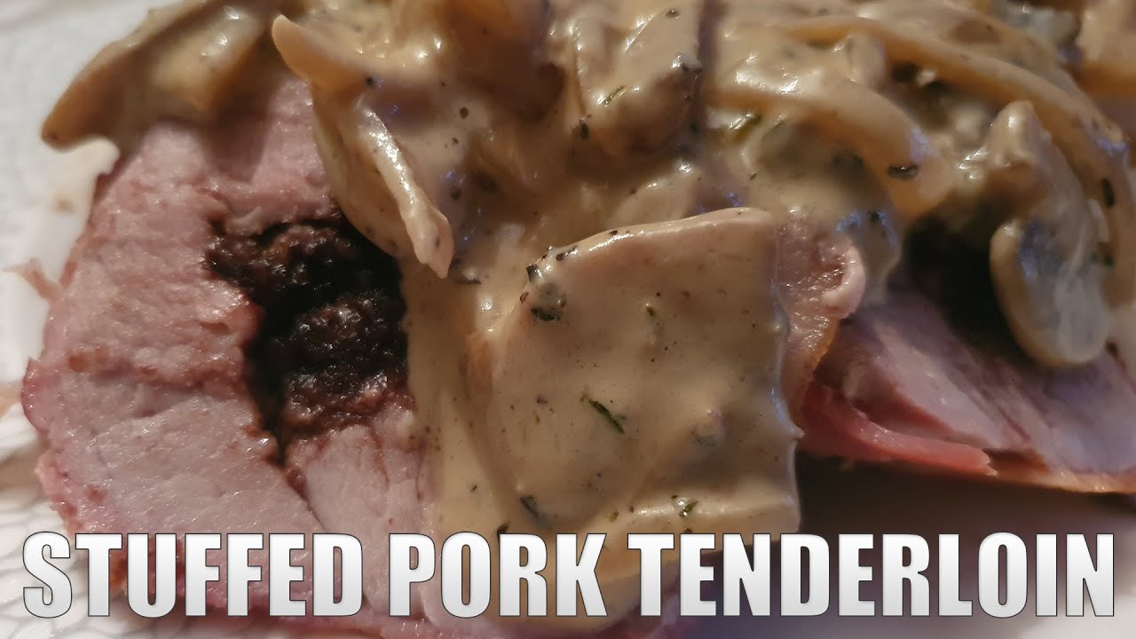 STUFFED PORK TENDERLOIN | FOOD VLOG