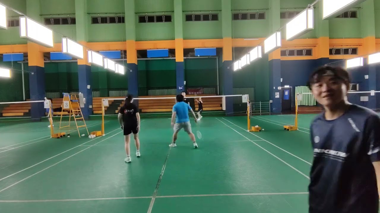 2026.2.21 蘆竹羽球館 小肥兵/青源 vs 楚雲/子亮   #羽球 #混雙 #蘆竹羽球館