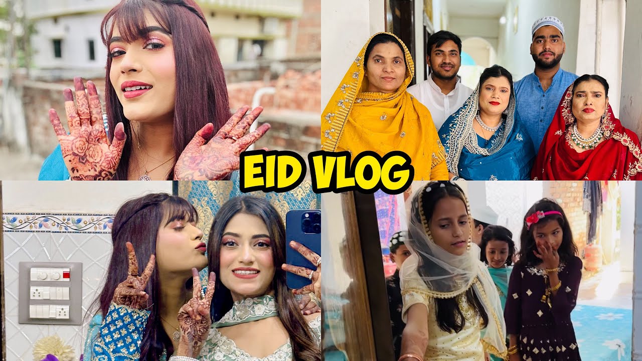 Pehli Eid Gaon Mein ❤️ | Eid Vlog 2023 | Mahjabeen Ali Vlogs