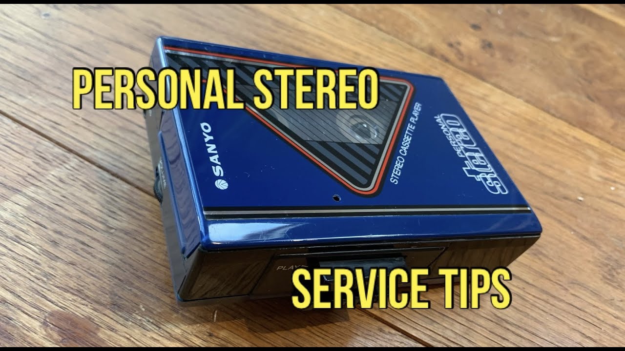 Sanyo MGP9. Personal Stereo Service & Maintenence Tips. Belt Change, Head Clean, Retro Refurbishment