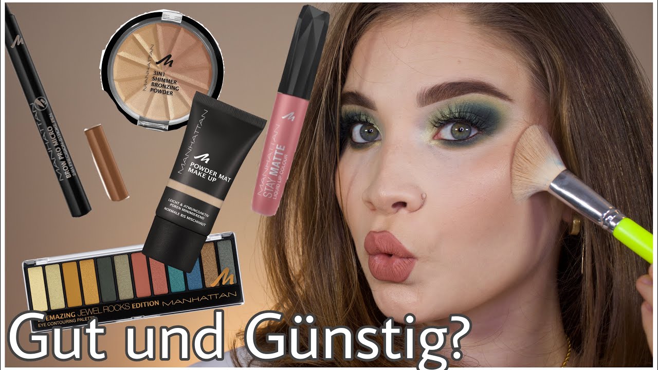 Full Face only using MANHATTAN COSMETICS l Merve Tkd