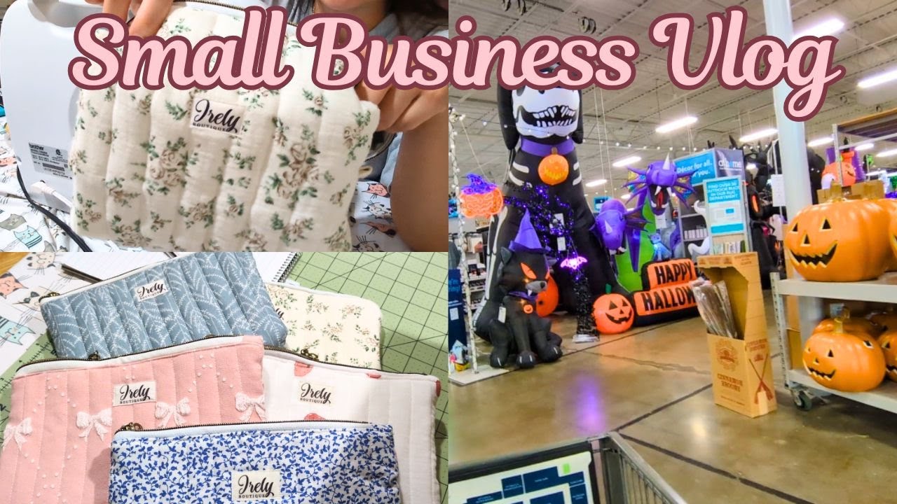 🌸STUDIO VLOG🌸CONSIGNMENT INTERVIEW!! // AT HOME STORE SHOPPING // MORE SEWING
