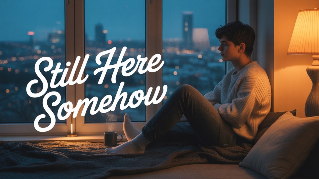 Still Here Somehow – an indie lo-fi song for quiet nights | AI original