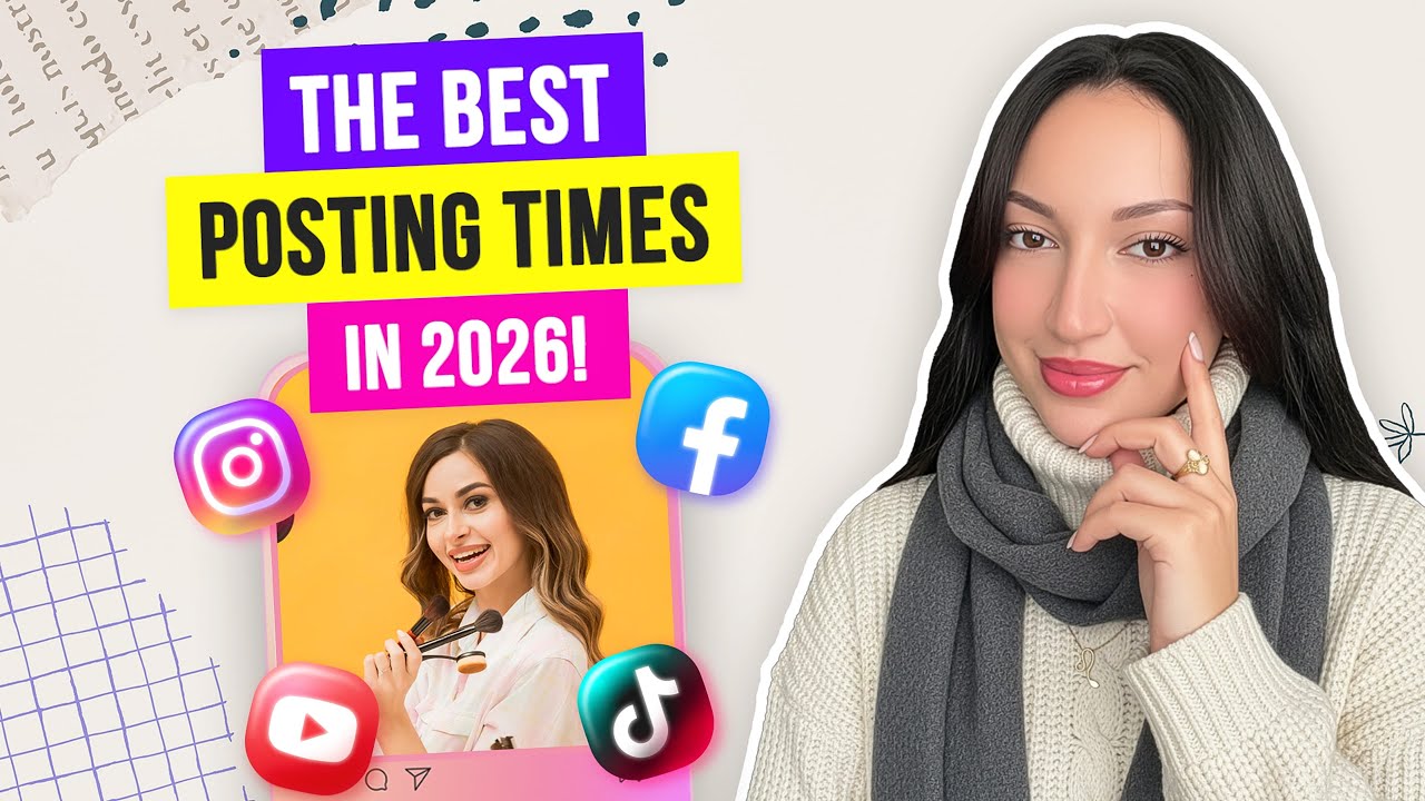 What are the best posting times on EVERY social media channel in 2026? Full Breakdown + Tips