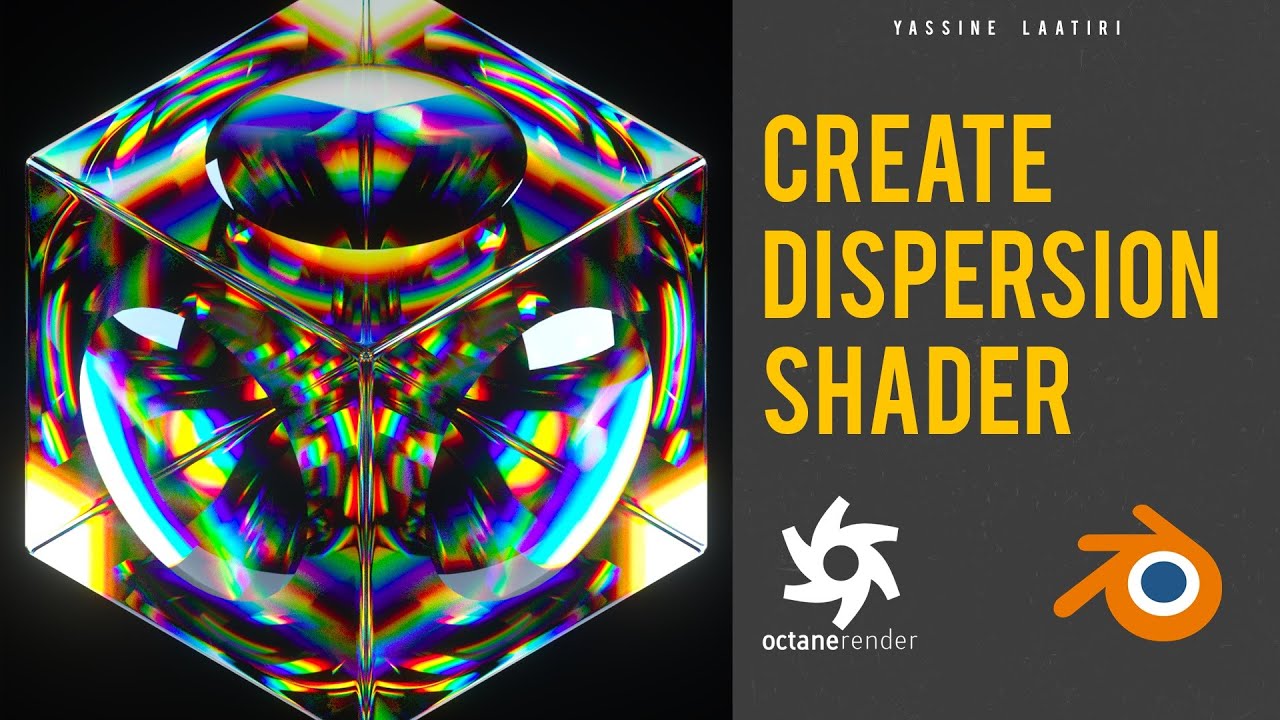 Create Dispersion Material | Blender & Octane render ( Project files)