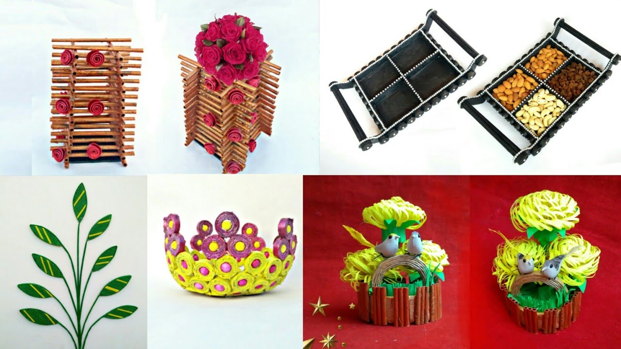 5 ideas of newspaper craft | best out of waste craft idea | recycle newspaper | #HMA437