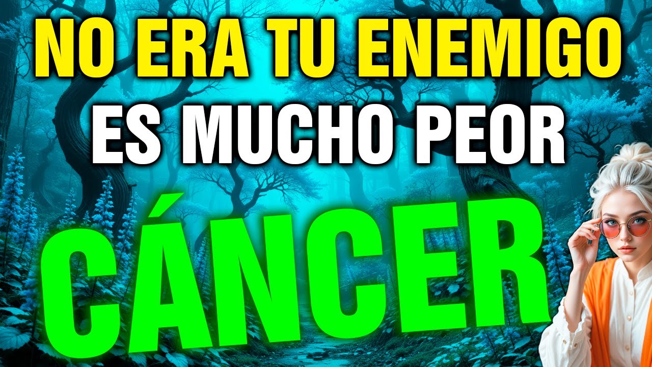 cáncer 😮 NO VIENE DE UN ENEMIGO… la MENTIRA llega de quien menos esperas 👁️