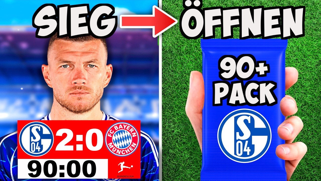 Jeder Schalke Sieg = +1 unglaubliches Pack! 👀🔥