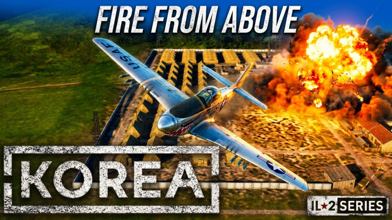 F-51 NAPALM TERROR | F-51 Campaign #3 | IL-2 KOREA