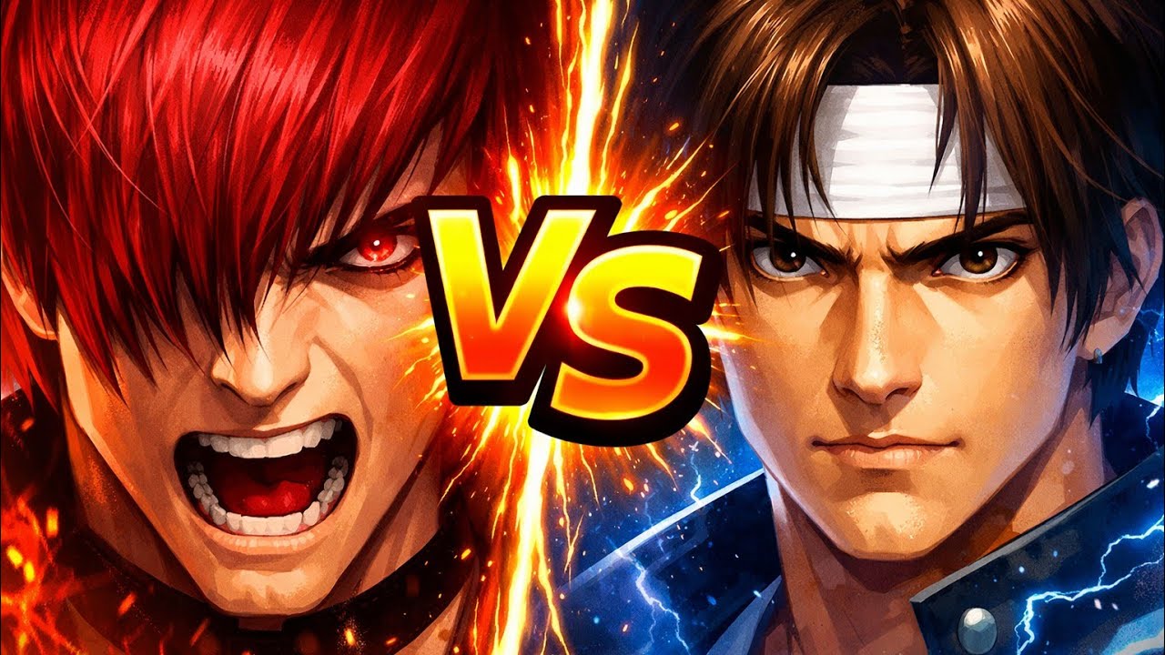 [ KOF Mugen ]Ultimate Rival Battle – Iori Yagami vs Kyo Kusanagi (MUGEN)