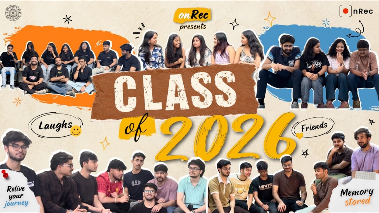 The Stories that Stay : Class of 2026 | onRec IIT Roorkee