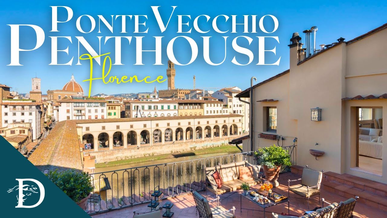 Luxury Penthouse for Rent in Ponte Vecchio, Florence | Dreamer