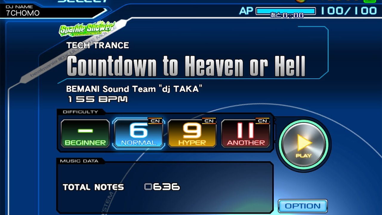 beatmaniaIIDX - Countdown to Heaven or Hell SP