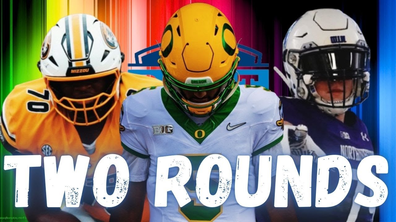 TWO ROUND 2026 NFL Mock Draft | Vikings STEAL two fallers?!