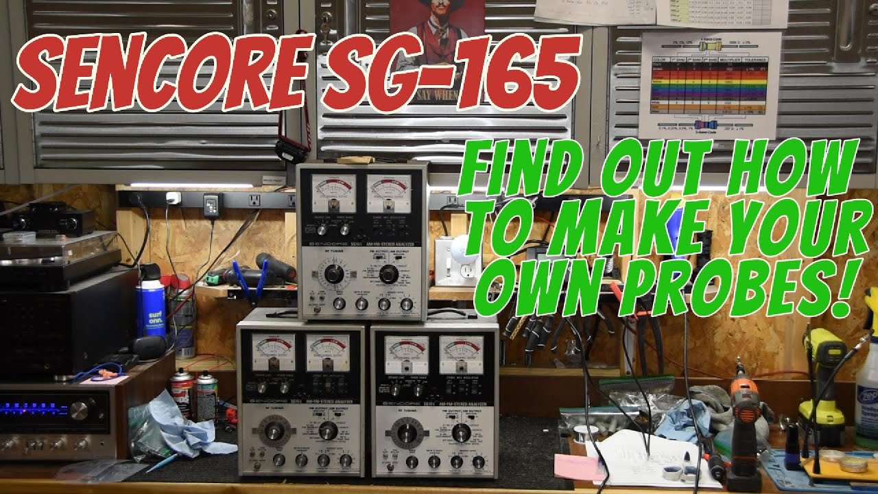 How to Make Probes for the Sencore SG165 | Essential Tool for AM/FM Alignment –Vintage Audio Repair