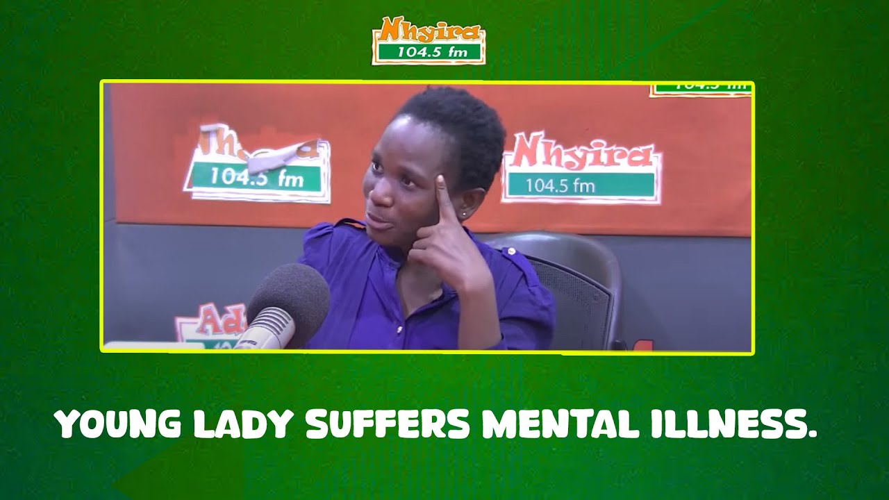 Young lady suffers mental illness. #EwiaseMuNsem