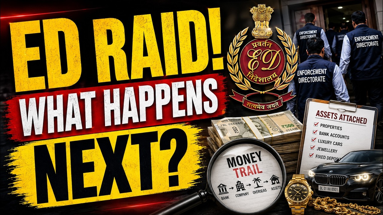 ED RAID: HOW DOES IT REALLY WORK? | PMLA, MONEY TRAIL & ECIR EXPLAINED | PART 1