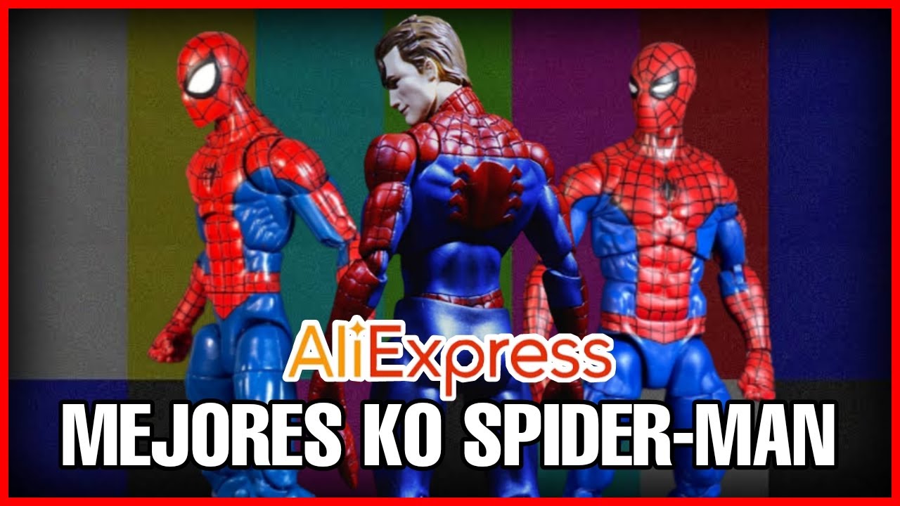 LAS MEJORES FIGURAS DE SPIDER-MAN EN ALIEXPRESS