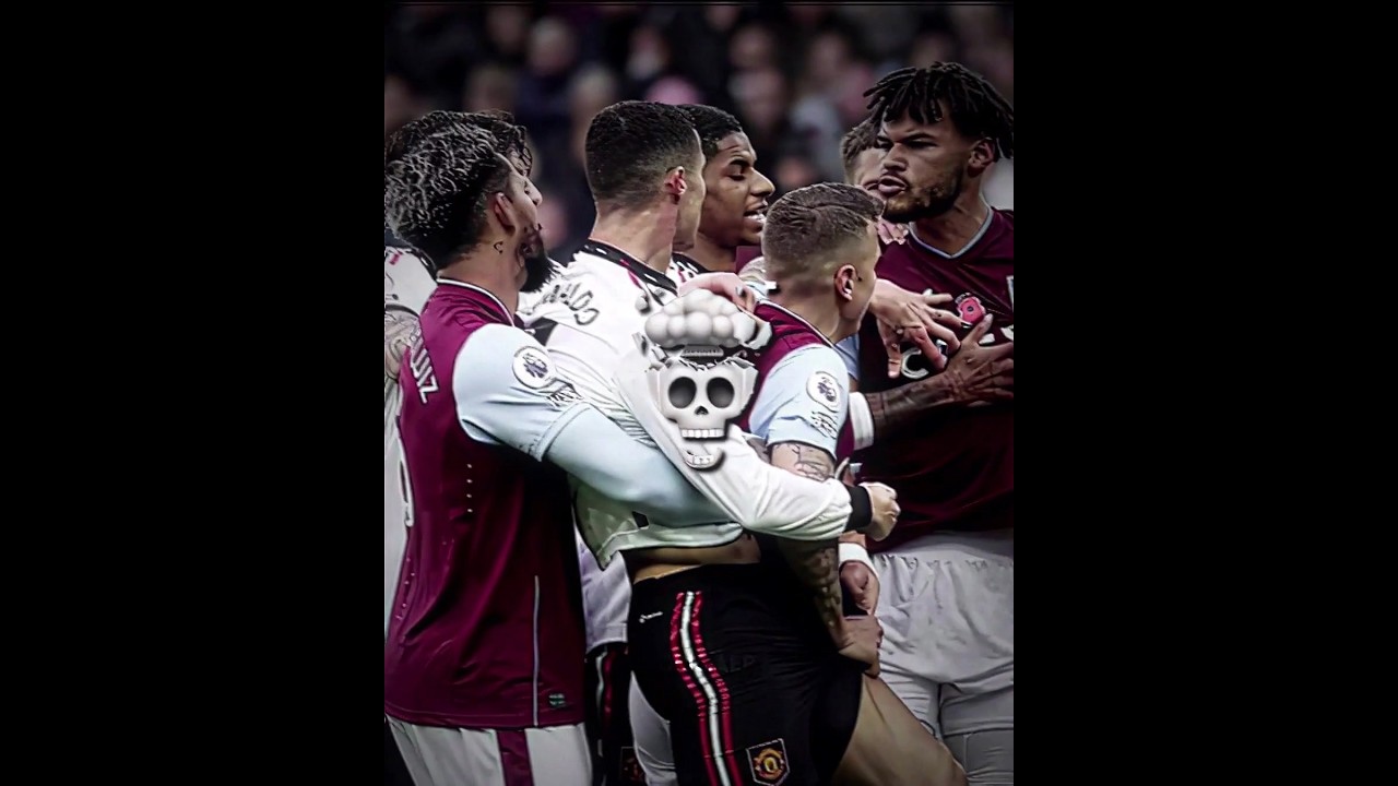 Ronaldo‘s Angry Moment vs Mings💀🥶 