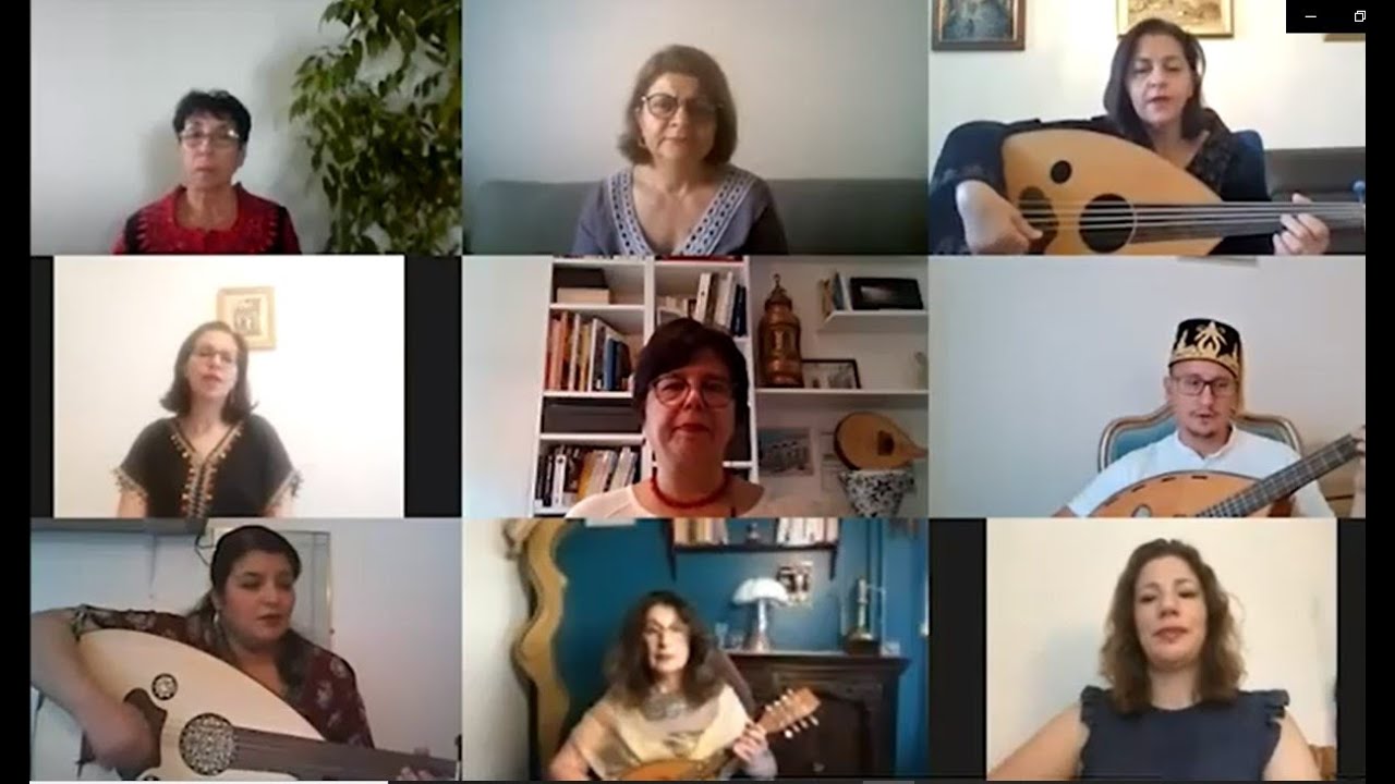 Beihdja Rahal et les Rythmarmoniens chantent une nouba Dil