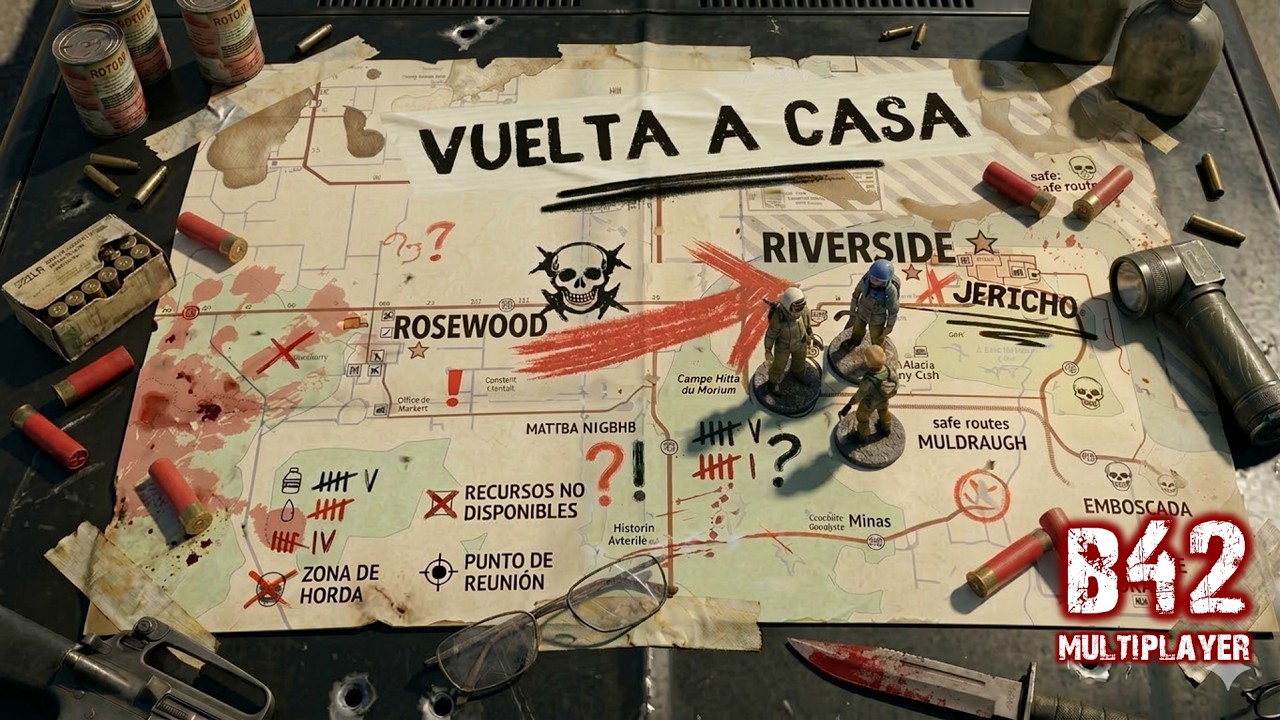 🔴 Se cierra la PRISIÓN de ROSEWOOD… volvemos a RIVERSIDE 🧟‍♂️🔥 | Project Zomboid Build 42