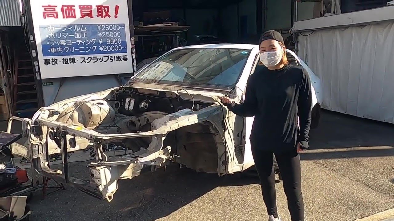 ＳＸＥ１０　アルテッツァ バラバラ　最終 です !(^^)!　SXE10 RS200 ALTEZZA の 外し方　取り外し 取り付け　ドアミラーが落ちた場合の運転方法あり。　TOYOTA