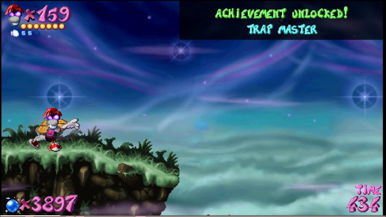 Rayman Redemption - Dark Legacy - No Hit Run - Trap Master Achievement