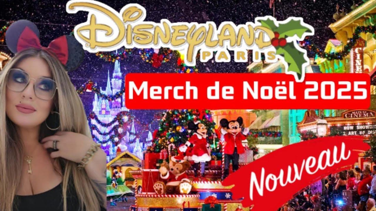 MERCHANDISING de NOEL 2025 🎄à DISNEYLAND PARIS (8 septembre 2025) 💖 Tour complet des boutiques 🎄
