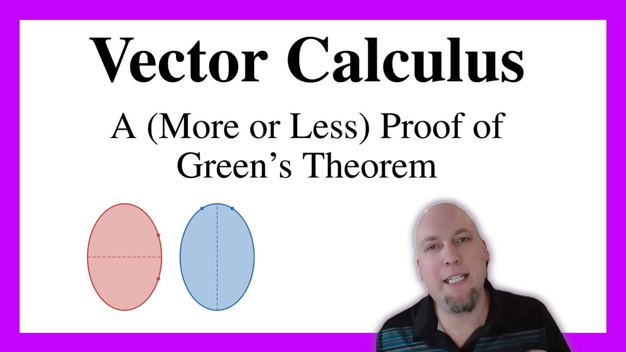 Vector Calculus - Lecture 19: A (More or Less) Proof of Green's Theorem