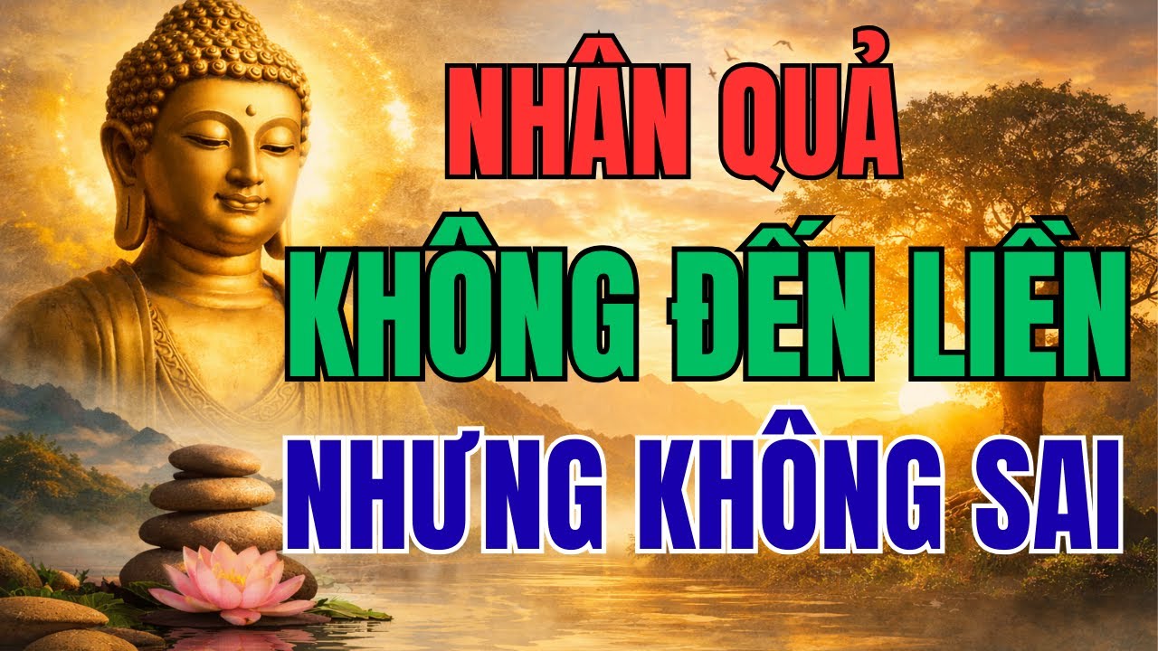 Phật dạy: Nhân quả không đến liền, nhưng không bao giờ sai | Luật Nhân Quả Thức Tỉnh